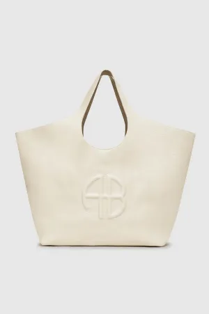 Anine Bing - Lili Tote in Sand Pebbled