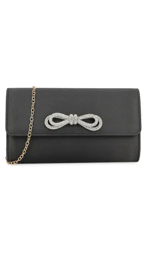 Ellen Clutch- Black