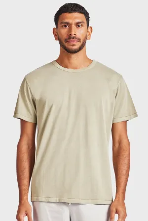 Jimmy Tee in Elm Beige