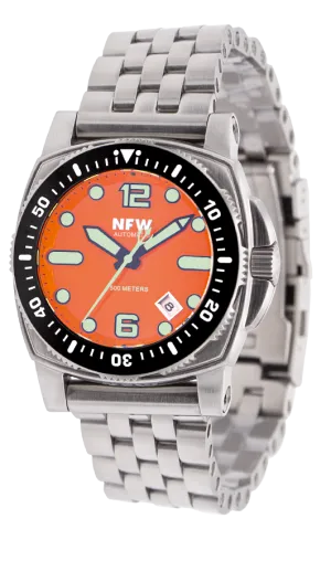 The New Shumate Diver 15620 - Brushed Steel