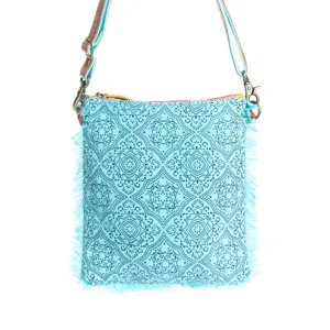 Triple Fork Ranch Crosbbody Bag in Turquoise